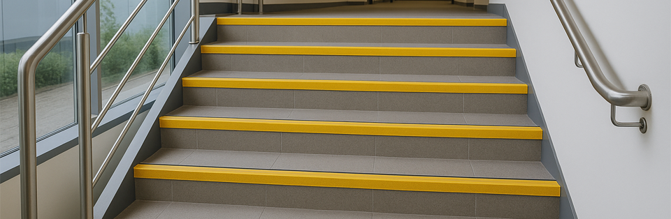 nez de marche intérieur jaune